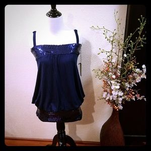 Veritigo Mini Skirt Sequin  Dress Size Large